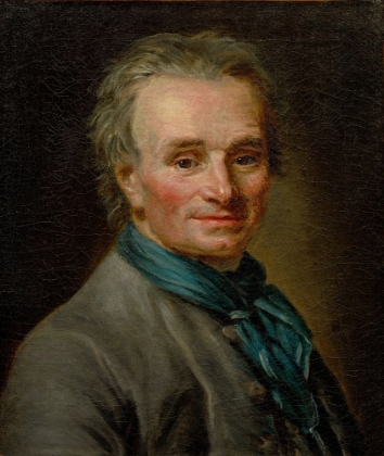 Picture of PORTRAIT OF JEAN-BAPTISTE LEMOYNE THE YOUNGER