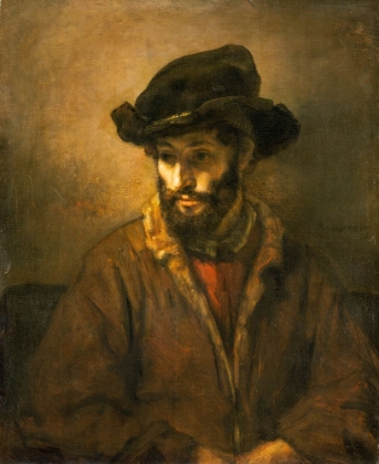 Picture of A BEARDED MAN WEARING A HAT