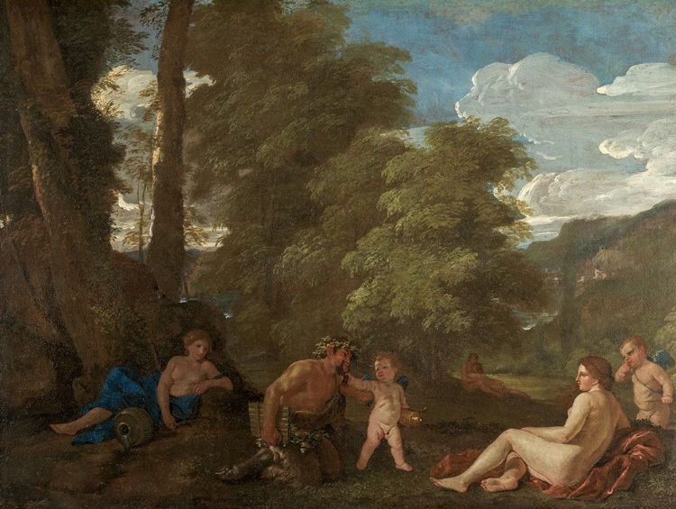 Picture of NYMPHS AND A SATYR