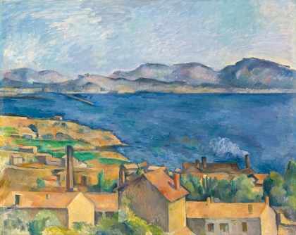 Picture of THE BAY OF MARSEILLE, SEEN FROM L’ESTAQUE 1885