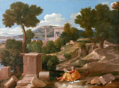 Picture of LANDSCAPE WITH SAINT JOHN ON PATMOS 1640