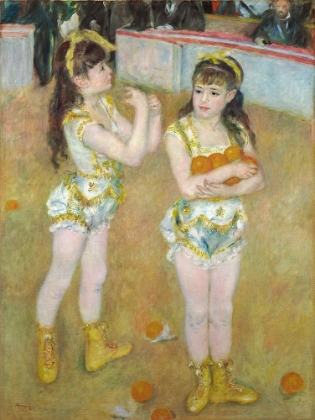 Picture of ACROBATS AT THE CIRQUE FERNANDO (FRANCISCA AND ANGELINA WARTENBERG) 1879