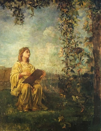 Picture of THE MUSE OF PAINTING 1870