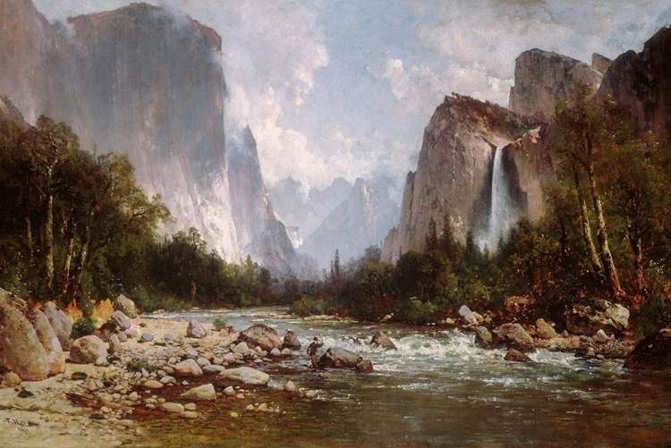 Picture of VIEW OF YOSEMITE VALLEY 1885