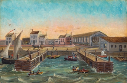 Picture of OLD FERRY STAIRS 1870