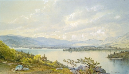 Picture of LAKE SQUAM AND THE SANDWICH MOUNTAINS 1872