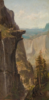 Picture of YOSEMITE FALLS, FROM GLACIER POINT 1879