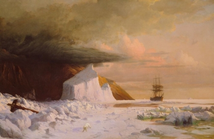 Picture of AN ARCTIC SUMMER: BORING THROUGH THE PACK IN MELVILLE BAY 1871