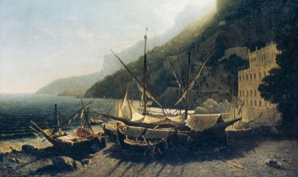 Picture of VIEW AT AMALFI, BAY OF SALERNO