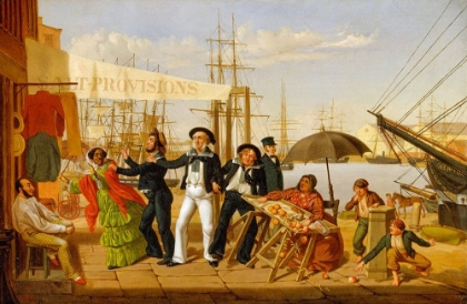 Picture of AFTER A LONG CRUISE 1857