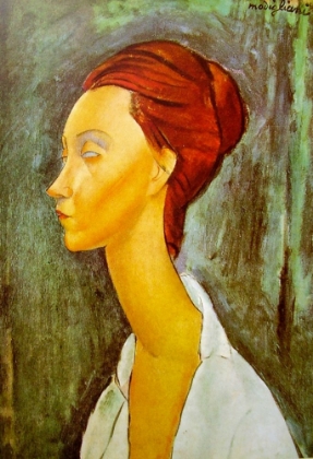 Picture of PORTRAIT OF LUNIA CZECHOWSKA SIDE VIEW