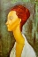 Picture of PORTRAIT OF LUNIA CZECHOWSKA SIDE VIEW