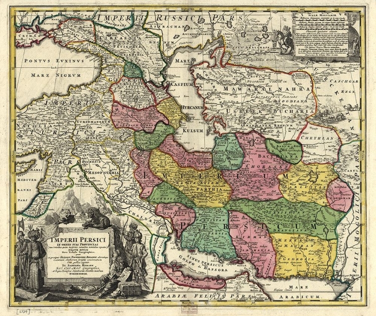 Picture of PERSIA IN THE 18TH CENTURY