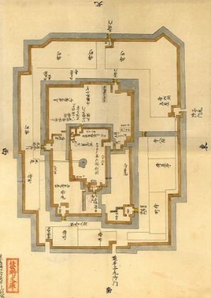 Picture of JAPANESE CASTLE PLAN