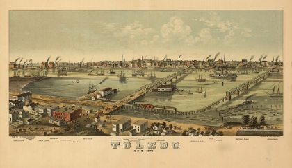 Picture of TOLEDO-OHIO 1876