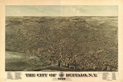 Picture of BUFFALO-NEW YORK 1880