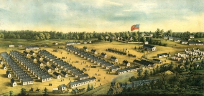 Picture of PAROLE CAMP ANNAPOLIS-MARYLAND 1864