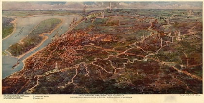 Picture of VICKSBURG NATIONAL PARK AND BATTLEFIELD 1925