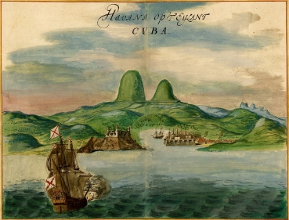 Picture of PORT OF HAVANA CUBA 1639
