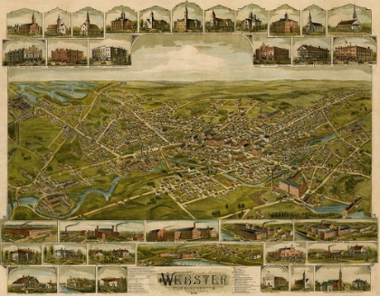 Picture of WEBSTER-MASSACHUSETTS 1892