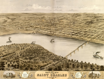 Picture of ST. CHARLES-MISSOURI 1869