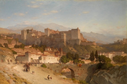 Picture of THE HILL OF THE ALHAMBRA, GRANADA