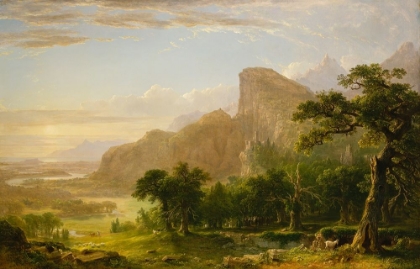 Picture of LANDSCAPE—SCENE FROM THANATOPSIS