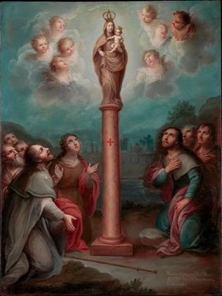 Picture of THE APPARITION OF THE VIRGIN OF EL PILAR TO ST. JAMES