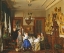 Picture of THE CONTEST FOR THE BOUQUET: THE FAMILY OF ROBERT GORDON IN THEIR NEW YORK DINING-ROOM