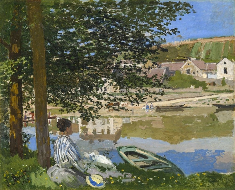 Picture of ON THE BANK OF THE SEINE, BENNECOURT