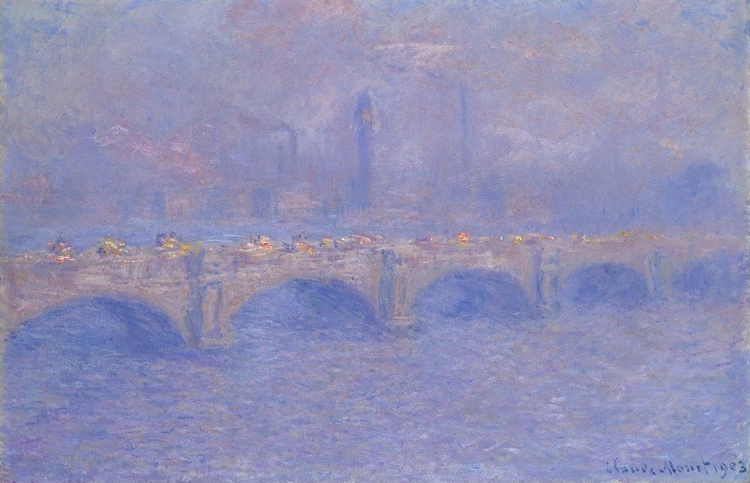 Picture of WATERLOO BRIDGE, SUNLIGHT EFFECT