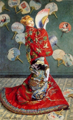Picture of MADAME MONET IN A JAPANESE COSTUME