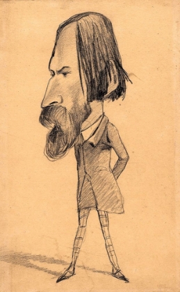 Picture of CARICATURE OF AUGUSTE VACQUERIE