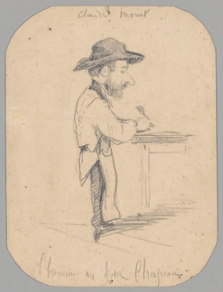 Picture of CARICATURE OF A MAN IN THE SMALL HAT