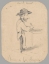 Picture of CARICATURE OF A MAN IN THE SMALL HAT