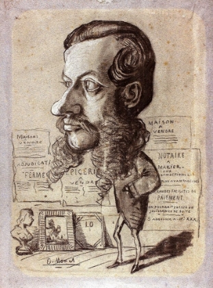 Picture of CARICATURE OF LÉON MANCHON