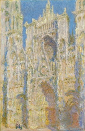 Picture of ROUEN CATHEDRAL, WEST FAÇADE, SUNLIGHT