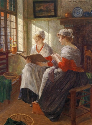 Picture of TWO GIRLS AT THE WINDOW