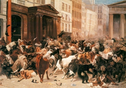 Picture of BULLS AND BEARS IN THE MARKET