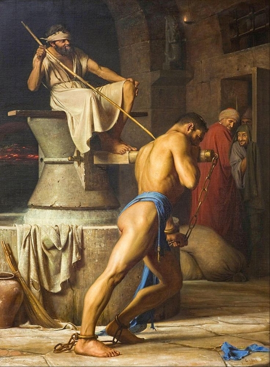 Picture of SAMSON AND THE PHILISTINES