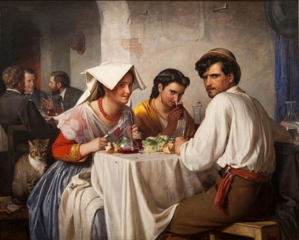 Picture of IN A ROMAN OSTERIA