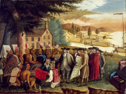 Picture of PENNS TREATY WITH THE INDIANS