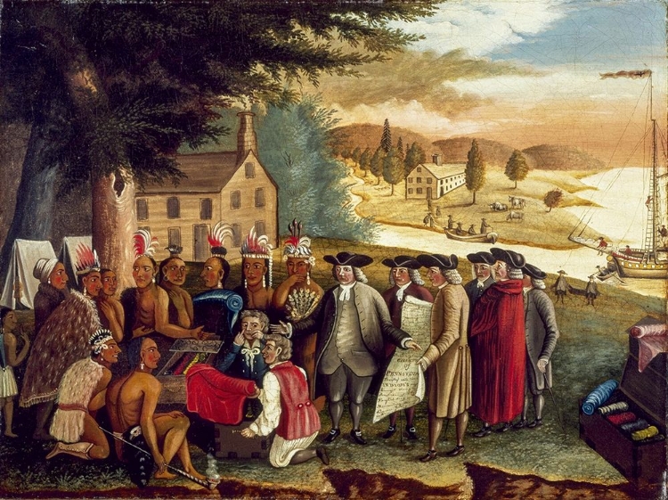 Picture of PENNS TREATY WITH THE INDIANS