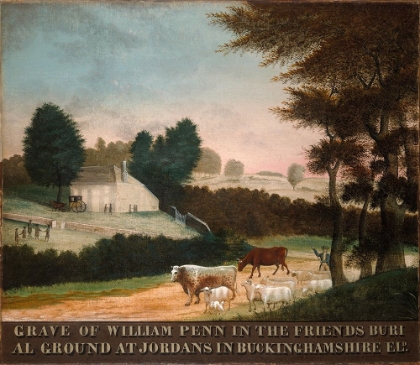 Picture of THE GRAVE OF WILLIAM PENN