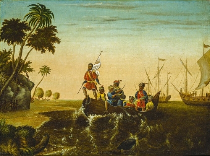 Picture of THE LANDING OF COLUMBUS