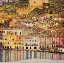 Picture of MALCESINE ON LAKE GARDA 1913
