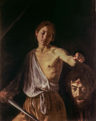 Picture of DAVID WITH THE HEAD OF GOLIATH