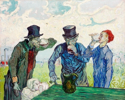 Picture of THE DRINKERS (1890)
