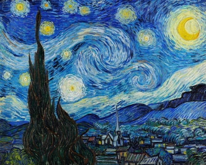 Picture of THE STARRY NIGHT (1889)