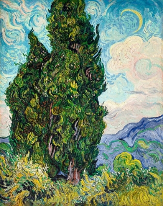 Picture of CYPRESSES (1889)